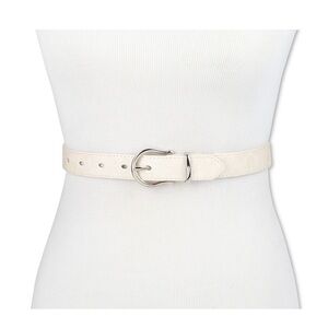 LC Lauren Conrad Skinny Lizard Texture Belt size Medium NEW NWT